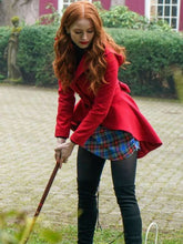 Season 3 Riverdale Cheryl Blossom Red Hooded Jacket