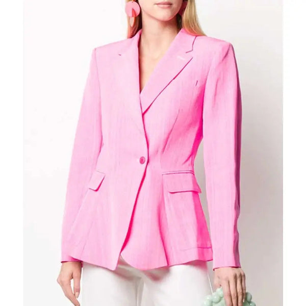 Madelaine Petsch Riverdale Cheryl Blossom Pink Blazer