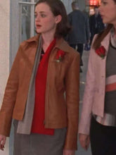 Gilmore Girls Rory Gilmore Brown Leather Jacket