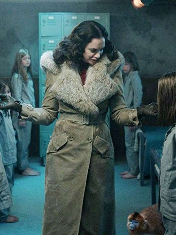 His Dark Materials Mrs Coulter Shearling Coat