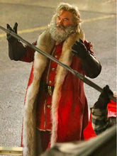 Santa Claus The Christmas Chronicles Shearling Fur Long Coat