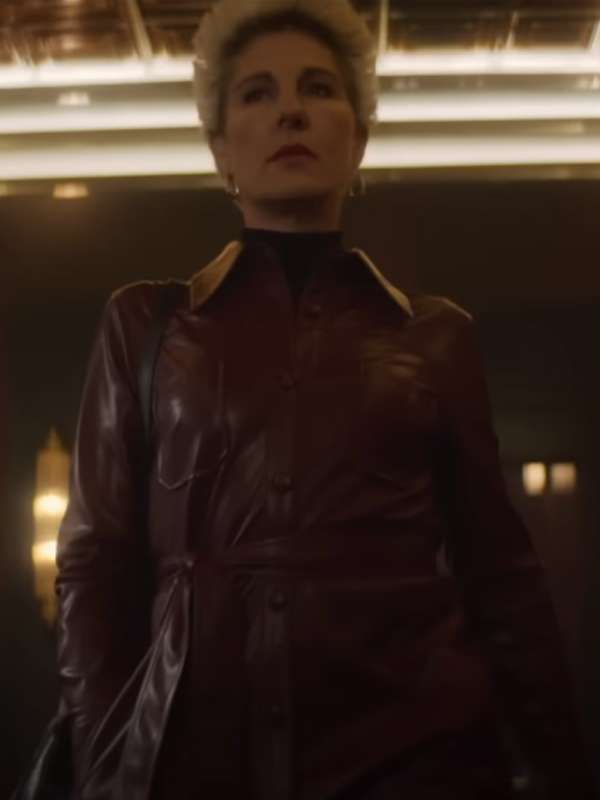 Cecilia Logan Sexy Beast S01 Leather Coat