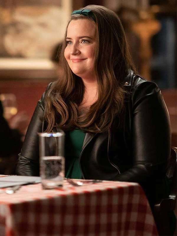 Shrill Aidy Bryant Black Leather Jacket
