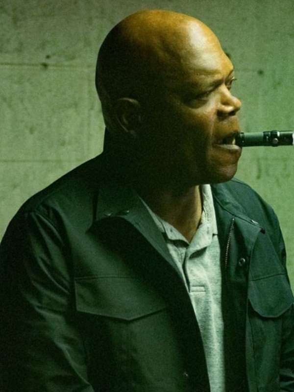 Spiral 2021 Samuel L. Jackson Black Jacket