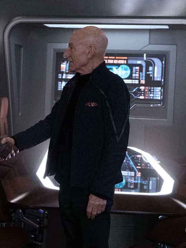 Jean-Luc Picard Star Trek: Picard S03 Black Jacket