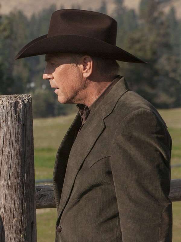 Kevin Costner Yellowstone John Dutton Blazer Coat