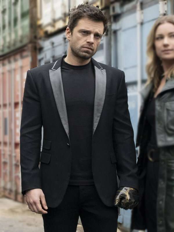 The Falcon and the Winter Soldier Sebastian Stan Black Blazer