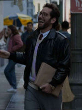 The Shrink Next Door Paul Rudd Leather Bomber Jacket