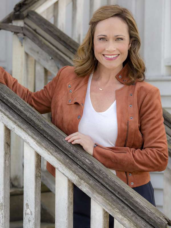 Nikki Deloach Truly Madly Sweetly Suede Leather Jacket