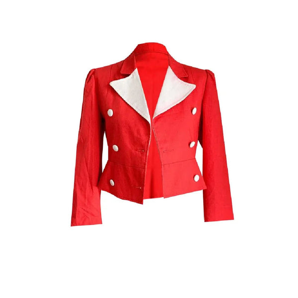 Valentine Vintage Red Women's Blazer