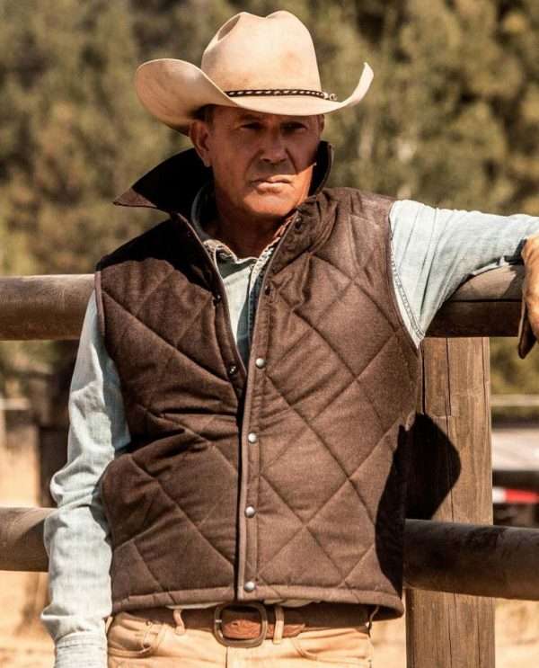 Kevin Costner Yellowstone John Dutton Vest